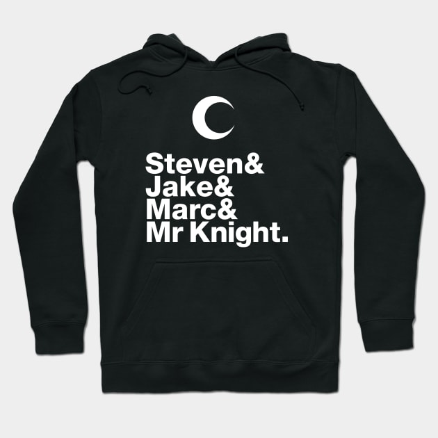 Phases of the Moon Knight 1: Experimental Jetset Hoodie by HustlerofCultures